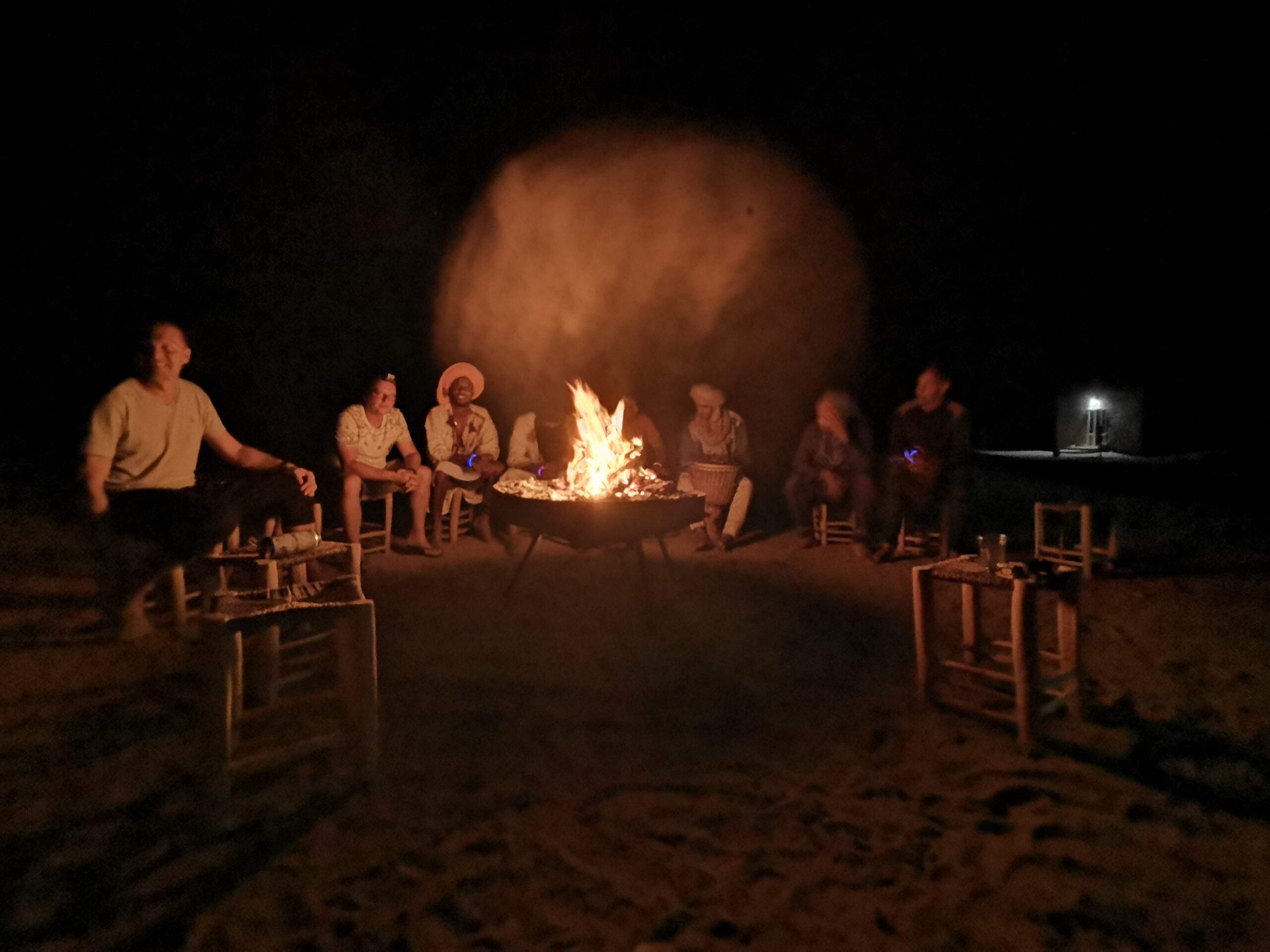 Maroko, Sahara nocą, Noc na Saharze pod gwiazdami