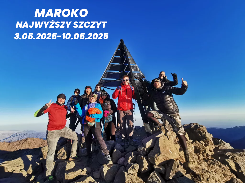 Maroko najwyższy szczyt - majówka 2025